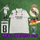 Adidas Real Madrid CF Toni Kroos#8 2022/2023 Home Jersey New XL UCL Patches
