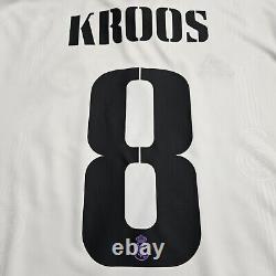 Adidas Real Madrid CF Toni Kroos#8 2022/2023 Home Jersey New XL UCL Patches