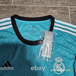 Adidas Real Madrid CF Toni Kroos#8 21/22. Third Soccer Jersey XL With UCL Patches