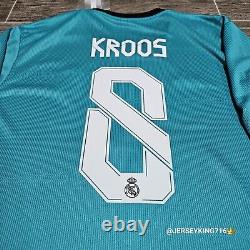 Adidas Real Madrid CF Toni Kroos#8 21/22. Third Soccer Jersey XL With UCL Patches