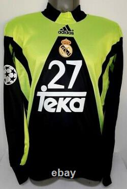 Adidas Real Madrid Champions 1999 Casillas Debut S Ls Gk Original Jersey Shirt