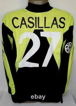 Adidas Real Madrid Champions 1999 Casillas Debut S Ls Gk Original Jersey Shirt