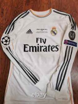 Adidas Real Madrid Champions Final 2014 Ls Long Ronaldo S Original Jersey Shirt