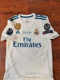 Adidas Real Madrid Champions Final Kiev 2018 S Ronaldo Original Jersey Shirt