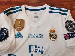 Adidas Real Madrid Champions Final Kiev 2018 S Ronaldo Original Jersey Shirt