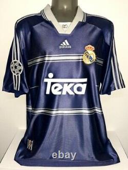 Adidas Real Madrid Champions League 1999 L Redondo Original Jersey Shirt