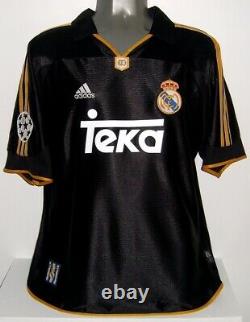 Adidas Real Madrid Champions League 2000 Away Raul L Original Jersey Shirt