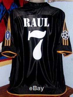 Adidas Real Madrid Champions League 2000 Away Raul Original Jersey Shirt
