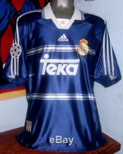 Adidas Real Madrid Champions League Away 1999 M Raul Original Jersey Shirt