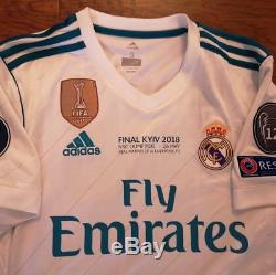 Adidas Real Madrid Champions League Final 2018 Kiev Ramos Original Jersey Shirt