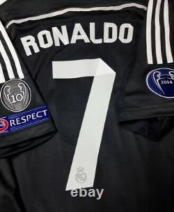 Adidas Real Madrid Champions League Ronaldo 2015 XL 3rd Original Jersey Shirt