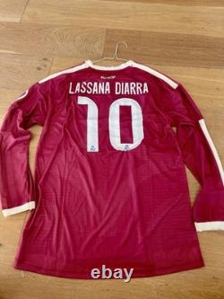 Adidas Real Madrid Climacool Long Sleeve Soccer Jersey. Mauve. XL. Lassana Diara