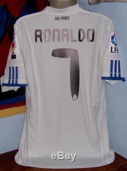 Adidas Real Madrid Copa Del Rey Final 2011 Ronaldo L Original Jersey Shirt