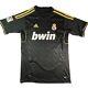 Adidas Real Madrid Cristiano Ronaldo 2010-11 black gold football soccer jersey