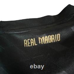 Adidas Real Madrid Cristiano Ronaldo 2010-11 black gold football soccer jersey