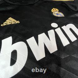 Adidas Real Madrid Cristiano Ronaldo 2010-11 black gold football soccer jersey