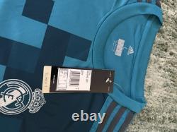 Adidas Real Madrid Cristiano Ronaldo #7 Blue Soccer Jersey Men's Size L