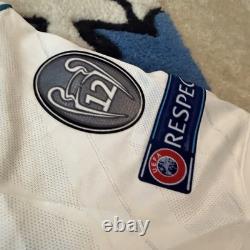 Adidas Real Madrid Cristiano Ronaldo #7 Final Kyiv 2018 White Soccer Jersey L