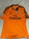 Adidas Real Madrid Cristiano Ronaldo #7 Soccer Jersey Men's L Orange Black