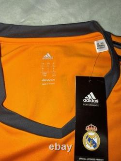 Adidas Real Madrid Cristiano Ronaldo #7 Soccer Jersey Men's L Orange Black