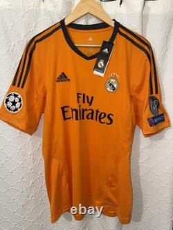 Adidas Real Madrid Cristiano Ronaldo #7 Soccer Jersey Men's L Orange Black