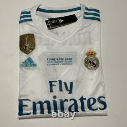 Adidas Real Madrid Cristiano Ronaldo #7 UCL Final Kyiv 2018 Jersey Men's XL