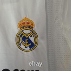 Adidas Real Madrid Cristiano Ronaldo #9 White/Black/Yellow Soccer Jersey XL