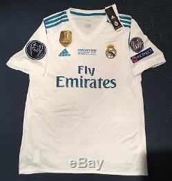 Adidas Real Madrid Cristiano Ronaldo Jersey 2018 Champions League Final Size L