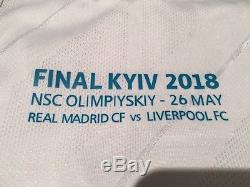 Adidas Real Madrid Cristiano Ronaldo Jersey 2018 Champions League Final Size L