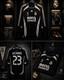 Adidas Real Madrid David Beckham #23 BenQ Siemens Black/White Soccer Jersey L