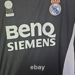 Adidas Real Madrid David Beckham#23 Black/White Soccer Jersey Men's XL LA DECìMA