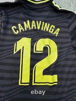 Adidas Real Madrid Eduardo Camavinga #12 Jersey Size L