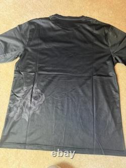 Adidas Real Madrid Emirates Fly Better Black Short Sleeve Jersey Size L