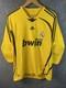 Adidas Real Madrid FC 08'/09' Goalkeeper Jersey Yellow Sz Large Football RARE