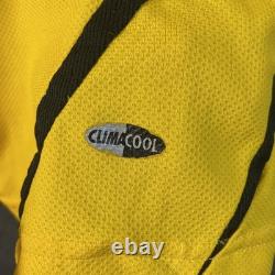 Adidas Real Madrid FC 08'/09' Goalkeeper Jersey Yellow Sz Large Football RARE