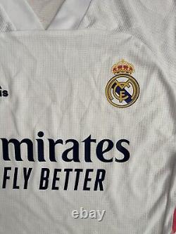 Adidas Real Madrid FC 2020/21 Home Kit Jersey Adult XL Authentic Heat. Rdy