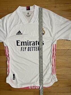 Adidas Real Madrid FC 2020/21 Home Kit Jersey Adult XL Authentic Heat. Rdy