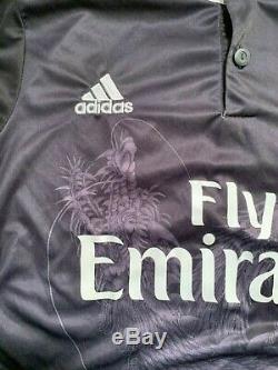 Adidas Real Madrid FC Cristiano Ronaldo Jersey sz Small fly emirates Long Sleeve