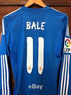 Adidas Real Madrid Gareth Bale 2013-2014 Formotion LFP Player Issue jersey