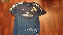 Adidas Real Madrid Gk Goal Casillas 2014-15 Lfp L Original Jersey Shirt