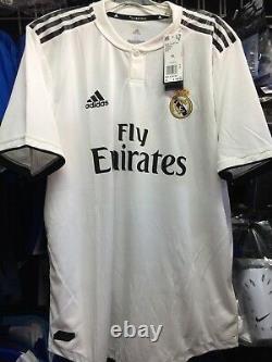 Adidas Real Madrid Home 18-19 Authentic jersey White Black Size XL Men's Only