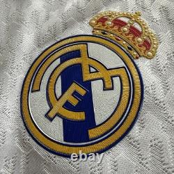 Adidas Real Madrid Home Authentic L/S Soccer Jersey 2024-2025 2XL