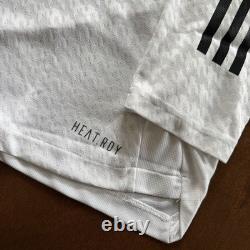 Adidas Real Madrid Home Authentic L/S Soccer Jersey 2024-2025 2XL