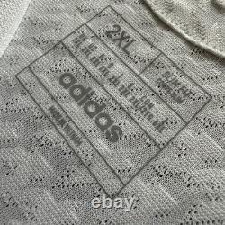 Adidas Real Madrid Home Authentic L/S Soccer Jersey 2024-2025 2XL