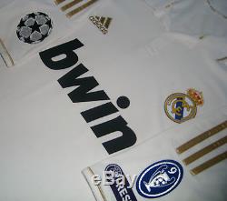Adidas Real Madrid Home Champions League 2011 Ronaldo Original Jersey Shirt