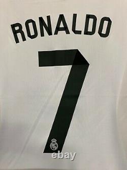 Adidas Real Madrid Home Jersey 14/15 Cristiano Ronaldo #7 Size Large Only CR7