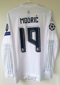 Adidas Real Madrid Home Jersey 15/16 (Player Issue / Adizero)