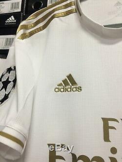 Adidas Real Madrid Home Jersey 19/20 Stadium Cut Champions League Edition Size M