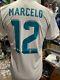 Adidas Real Madrid Home Jersey White 2017-18 #12 MARCELO Size Mans XL Only