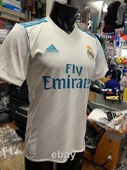 Adidas Real Madrid Home Jersey White 2017-18 #12 MARCELO Size Mans XL Only